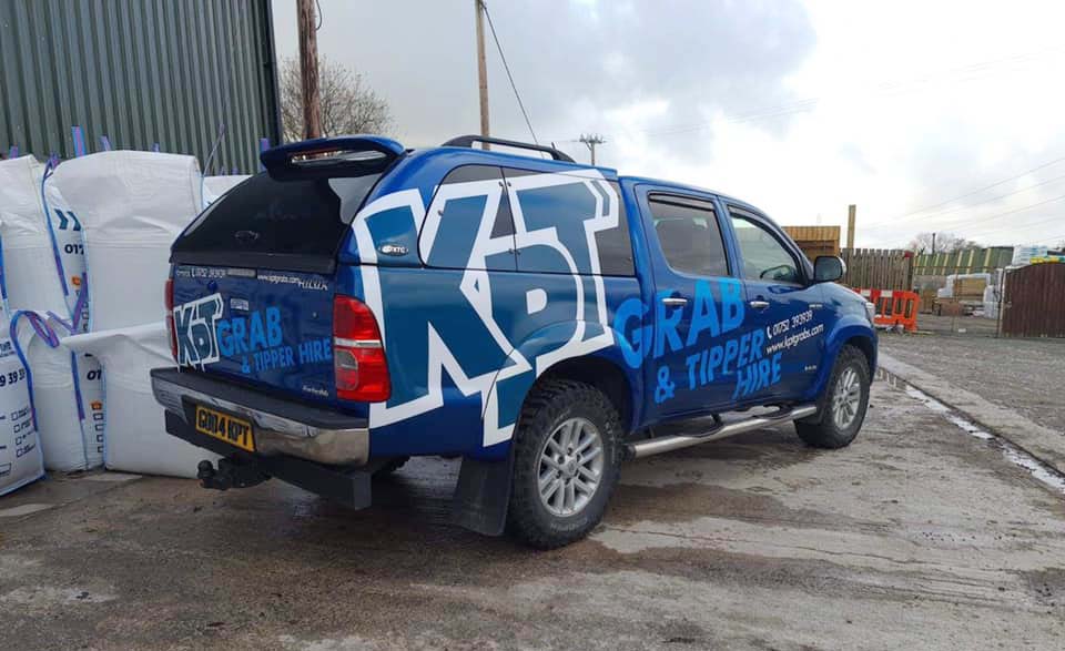 KPT Truck parked in KPT yard